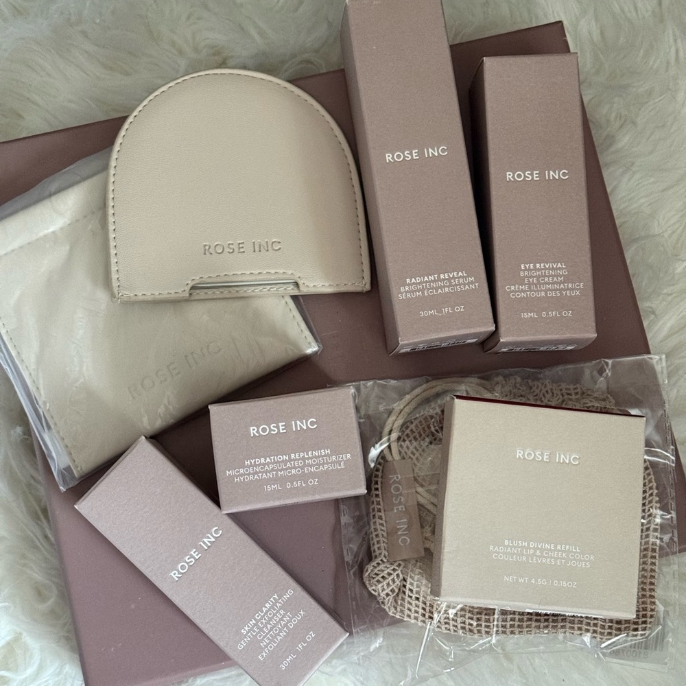 Rose Inc Skincare and Makeup Bundle